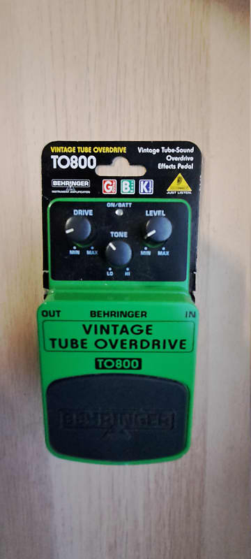 Behringer TO800 Vintage Tube Overdrive