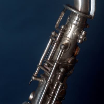 Buescher True Tone Alto Saxophone 1924 - Silver / Great Opportunity image 3