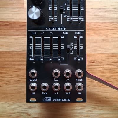 G-storm Electro  101-VCO r2 BLACK 12HP Erorack Roland SH-101 Analog Oscillator Adaptation