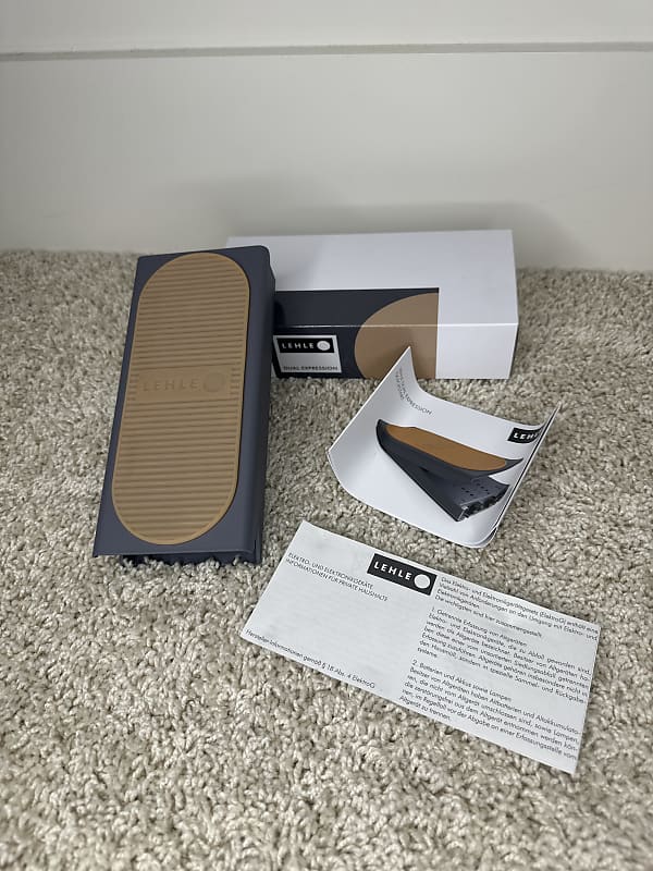 Lehle Dual Expression Pedal 2022 Brand New Gray with Reverb