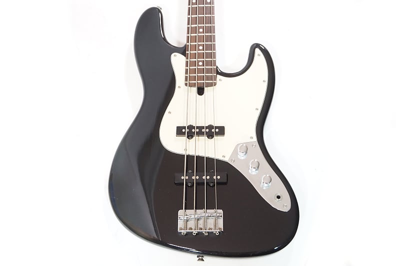 Bacchus BJB-300 Jazz Bass Black Alder Body Perfect Working