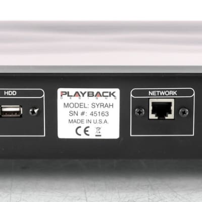 Playback Designs Syrah Wireless Network Server; CD Ripper; 2TB image 5