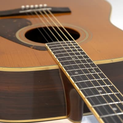 Yamaha FG-301 Orange Label Jumbo Dreadnought Acoustic Guitar - Natural image 10