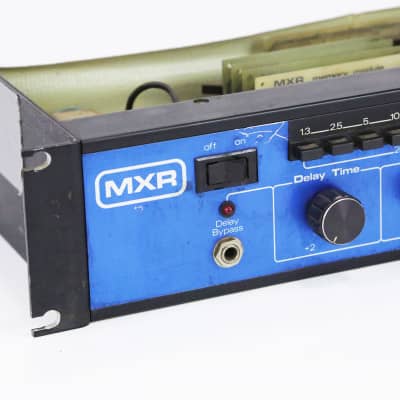 1976 MXR Model 113 Digital Delay Blue Face Vintage 2-Space Rack Mount  Studio Effects Unit for Guitar | Reverb