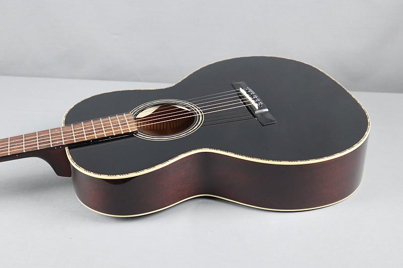 Gretsch G9521, Style 2, Triple-O Auditorium Parlor Acoustic Guitar, Black image 1