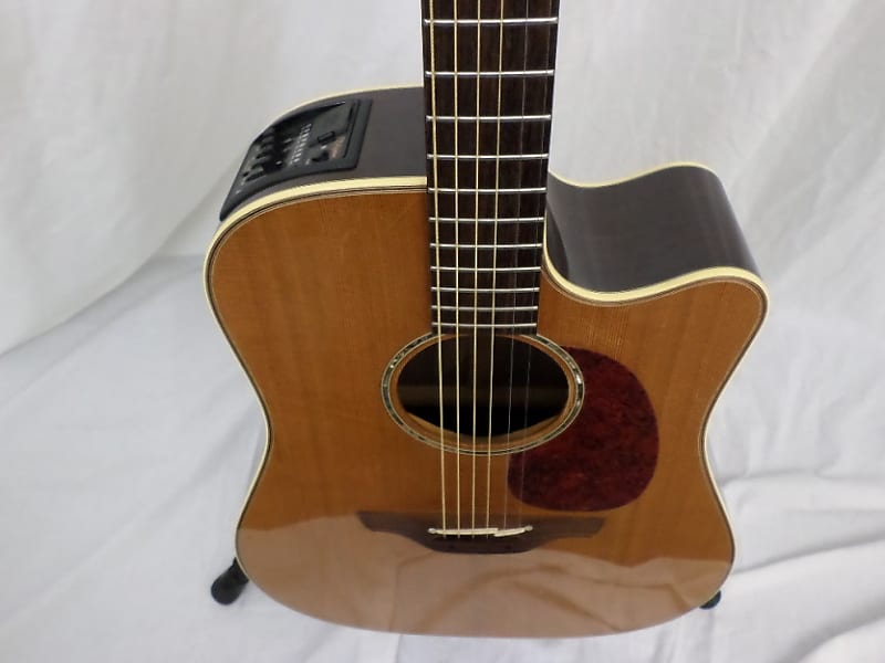 Takamine EAN15C Solid Cedar Dreadnought w/Case (Japan) Natural