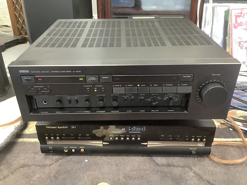 Yamaha A-1000 Integrated Amplifier Black | Reverb