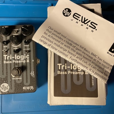 Reverb.com listing, price, conditions, and images for ews-tri-logic-bass-preamp