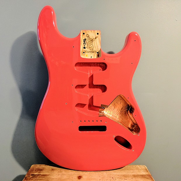 Fiesta red outlet stratocaster body