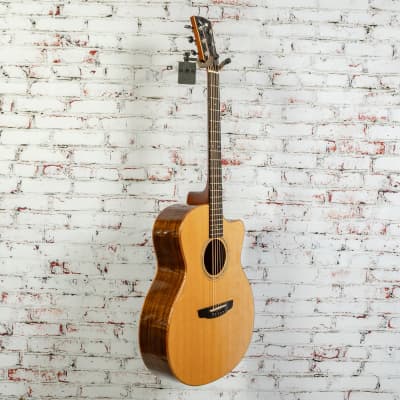 Goodall RCJC Concert Jumbo Acoustic-Electric Guitar, Spruce/Rosewood, Natural w/ Original Case x3962 USED image 4