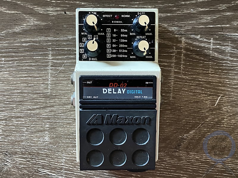 Maxon DD-02, Digital Delay, Made In Japan, 1980s, Original Boxing (146552)