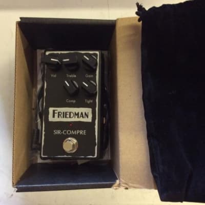 Friedman Sir-Compre Compressor Pedal with Overdrive Pedal for sale