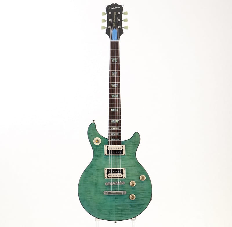 ギター EpiphoneTakDCStandard Plus Top Aqua Blue Epiphone / Tak Matsumoto DC Standard Plus Top Aqua Blue 2013