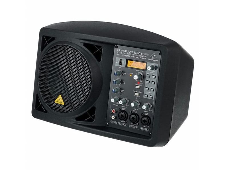 Behringer Eurolive B207MP3 150-Watt 6.5" Powered Speaker with Mixer 2012 - Present - Standard image 1