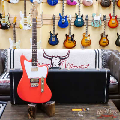 LsL Silverlake One HH Roasted Flame Maple Neck Rosewood Fingerboard Fiesta Red image 6