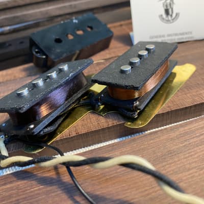 General Vintage Tone  Precision Bass Pickups  1960 Hand wound real scatter wound true vintage image 1