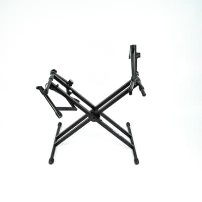 Quiklok 2 Tier Keyboard stand Owned by Junkie XL | Reverb