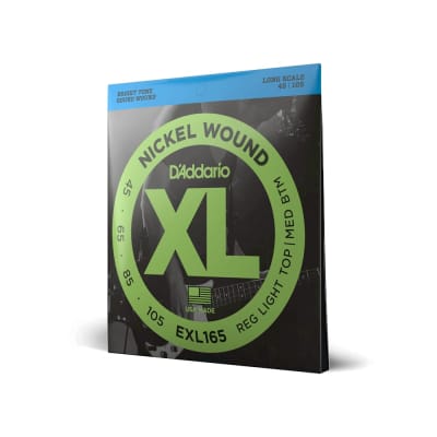 D'Addario EXL165 Nickel Wound 45-105 image 2
