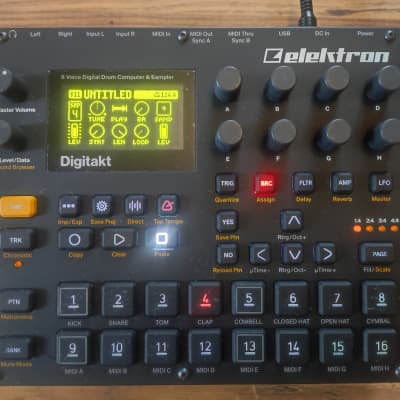 Elektron Digitakt 2010s - Black image 1