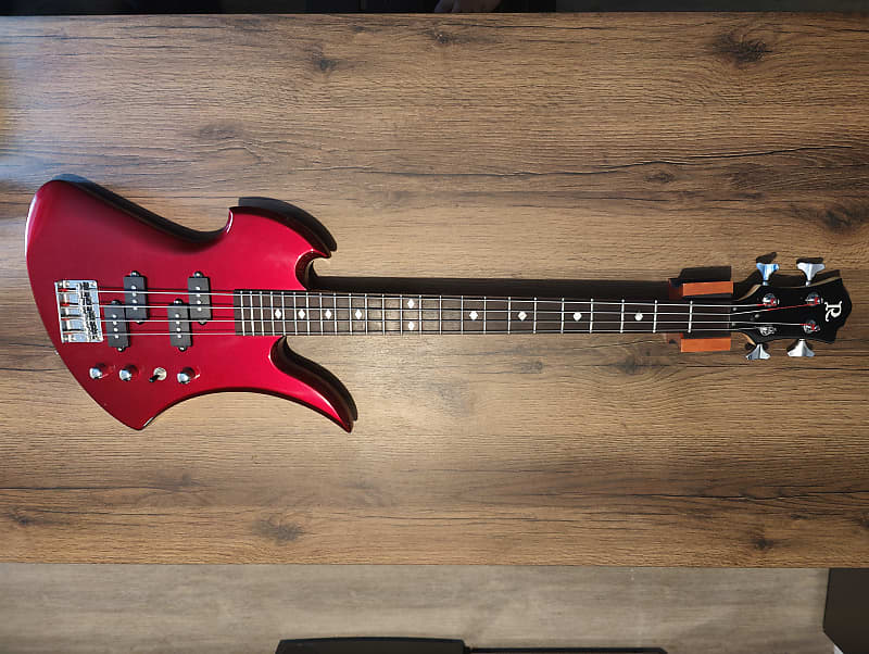 B.C. Rich Mockingbird 360 JE Bass 2000 - Red metallic | Reverb