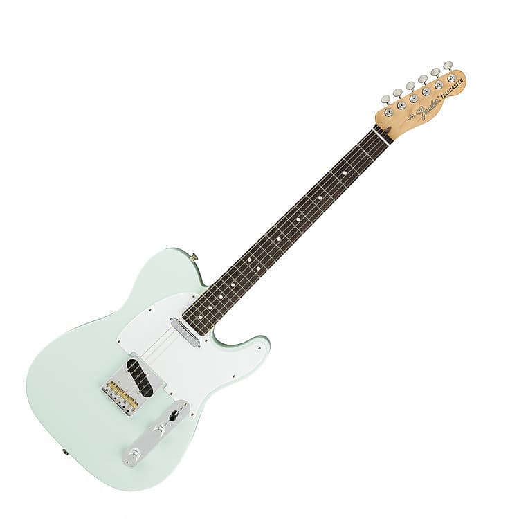 Fender American Performer Telecaster with Rosewood Fretboard - Satin Sonic Blue image 1