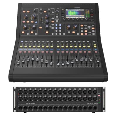 Midas M32R Live 40-Input Digital Studio Mixer + DL32 Stage Box w/Mic Preamps image 1