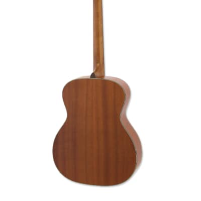 Aria ARIA-101-MTTS 100 SERIES Spruce Top Mahogany Neck OM Orchestra 6-String Acoustic Guitar image 3