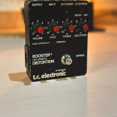 1980s (c) TC Electronic Booster+ Line Driver and Distortion Pedal, (Unboxed) for sale