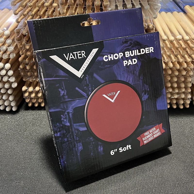 Vater - 6 Inch Soft (Red) Chop Builder Pad image 1