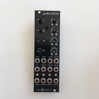 Codex Modulex 4xVCA - Mutable Instruments Veils clone - 8hp
