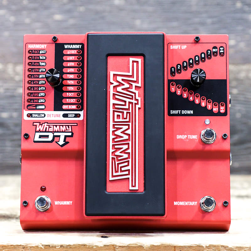 DigiTech Whammy DT Pitch Shifting / Drop and Raised Tuning Effect Pedal  w/Box