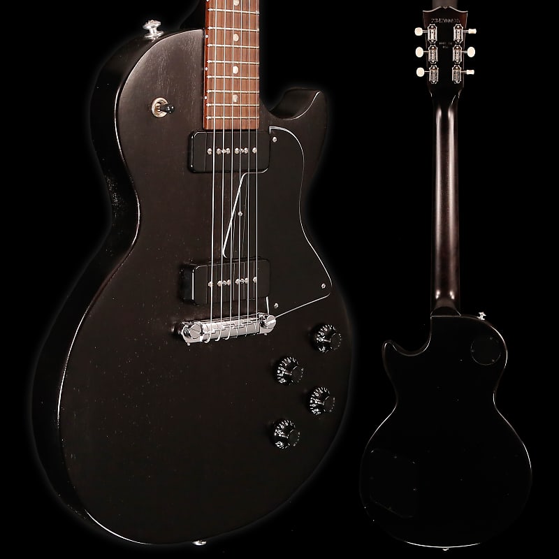 Gibson LPSPTP01E5CH1 Les Paul Special Tribute P-90, Ebony Satin