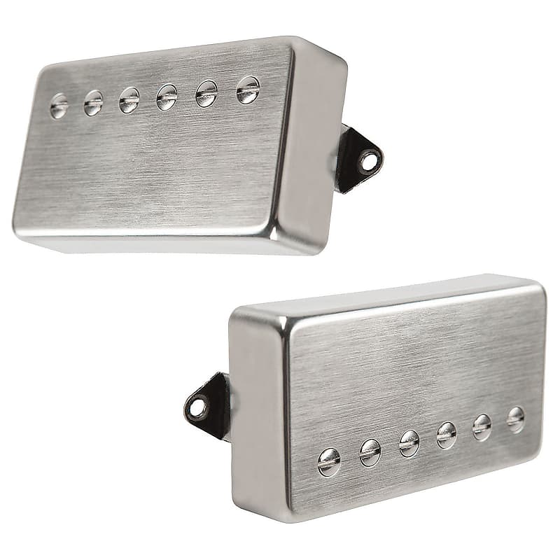 Suhr Doug Aldrich Signature Humbucker Raw Nickel Covered Set 50mm Standard  Spaced Bridge Pickup