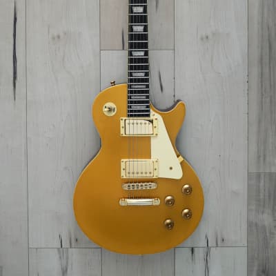 AIO SC77 Electric Guitar - Gold Top w/SKB-56 Hard Case image 1