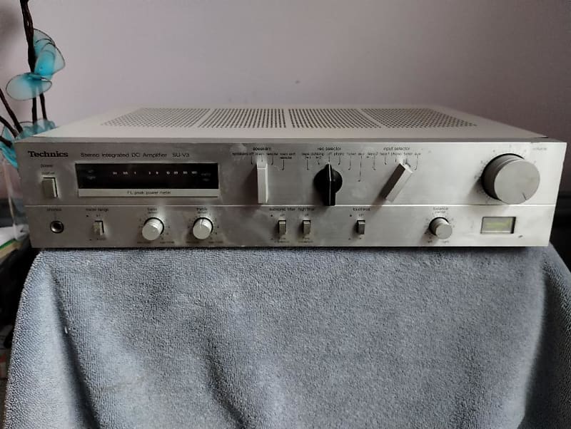 Technics SU-V3 Integrated Amplifier Vintage Operation