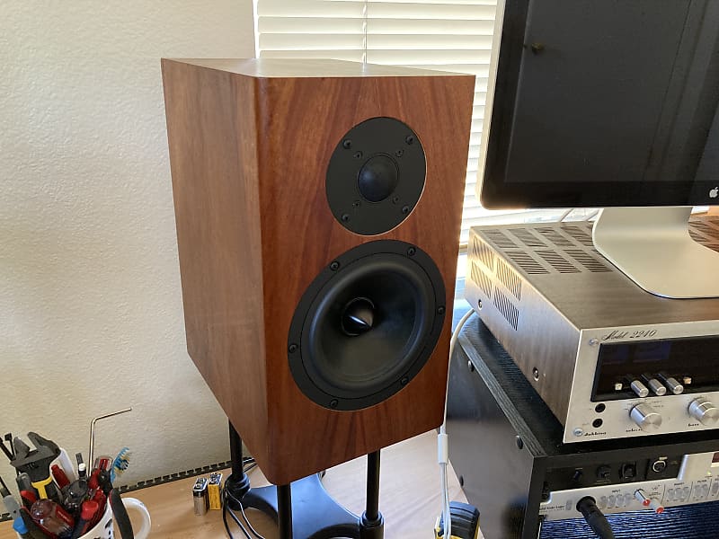 Pair of Dayton Audio Samba MT Bookshelf Speakers with | Reverb