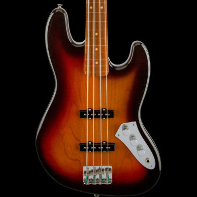 Fender Artist Series Jaco Pastorius Jazz Bass Fretless Sunburst W/ Case image 1