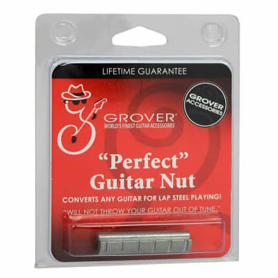 Guitar Extension Nut By Grover , GP1103 Converts Standard Guitar To Slide image 4