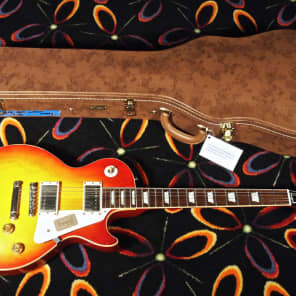 2012 Gibson Les Paul 1958 Custom Shop 58 Historic R8 AGED Washed Cherry image 13