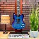 2021 Gibson SG Modern Electric Guitar Blueberry Fade w/ Gibson Hard Case