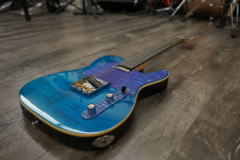 AIO TC3 Electric Guitar - Blue image 1