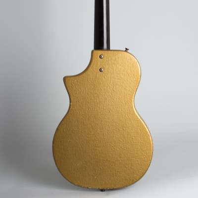 Supro  Model 3033S Special Solid Body Electric Guitar (1960), ser. #T26612, gig bag case. image 2