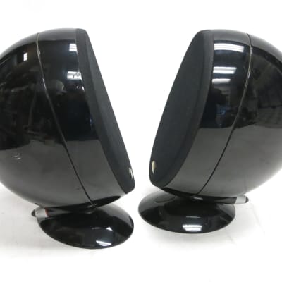 KEF HTS3001 Uni-Q Satellite Home Theater Speaker Pair Black