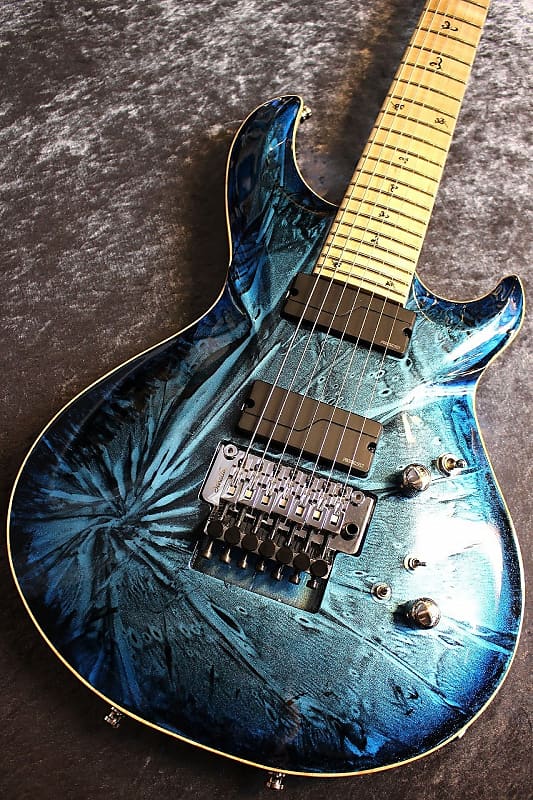 G-Life Guitars G-Phoenix Custom Ⅶ Stardust Blue Moon [7 string][Made in Japan][IKE011] image 1