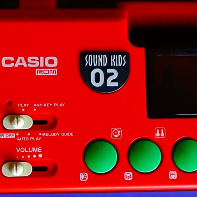 CASIO ROM PACK SOUND KIDS ヒットソング1 楽譜付き Very Rare Vintage Casio KS-02 Sound Kids whit ROM Pack | Reverb
