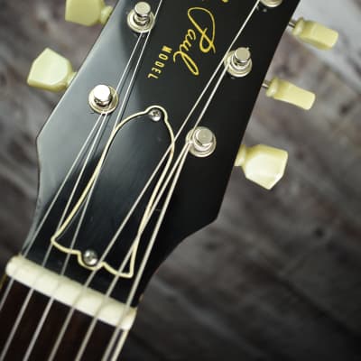1956 Gibson Les Paul Conversion JR. to Standard Lefty Sunburst image 9