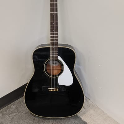 Yamaha FG425 1986 Black | Reverb