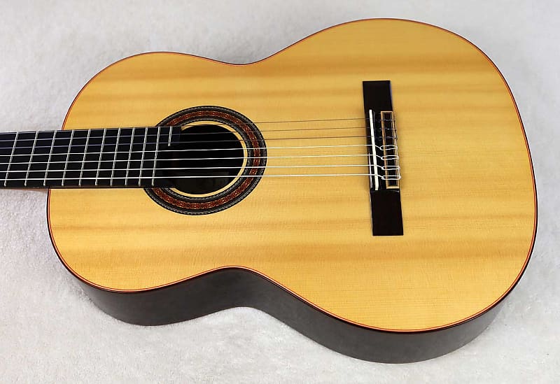 Milagro MPS7 Spruce/Rosewood 7-String Classical Harp Guitar w/All-Solid Woods, Custom Case!! image 1