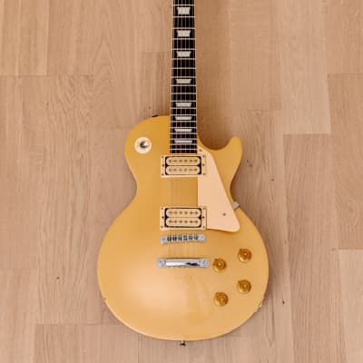 1978 Heerby LS Series Goldtop Standard Vintage Electric Guitar w/ Case & Maxon Pickups, Japan image 2