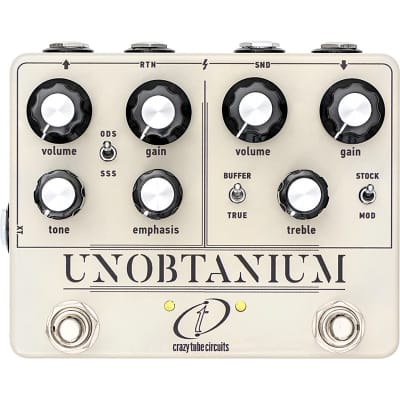 Reverb.com listing, price, conditions, and images for crazy-tube-circuits-unobtanium
